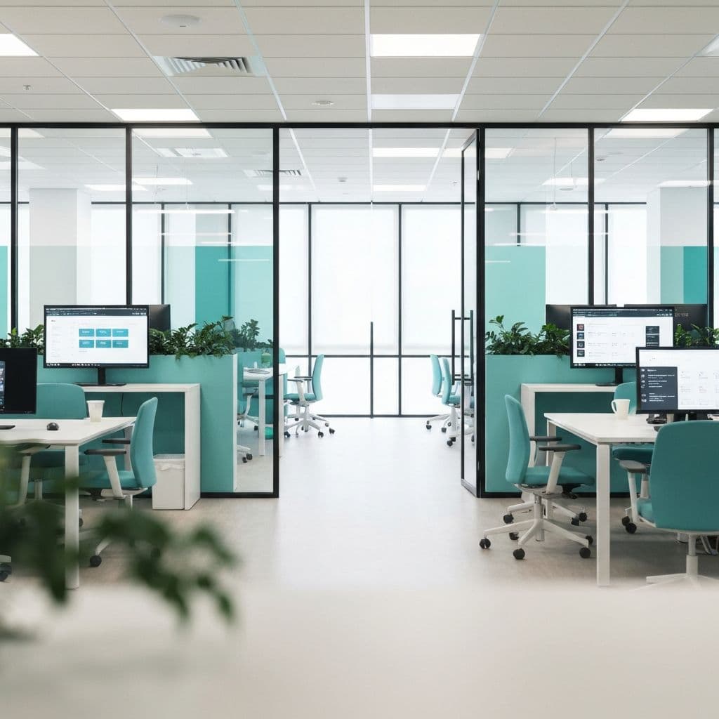 BigDot office — modern healthcare technology workspace